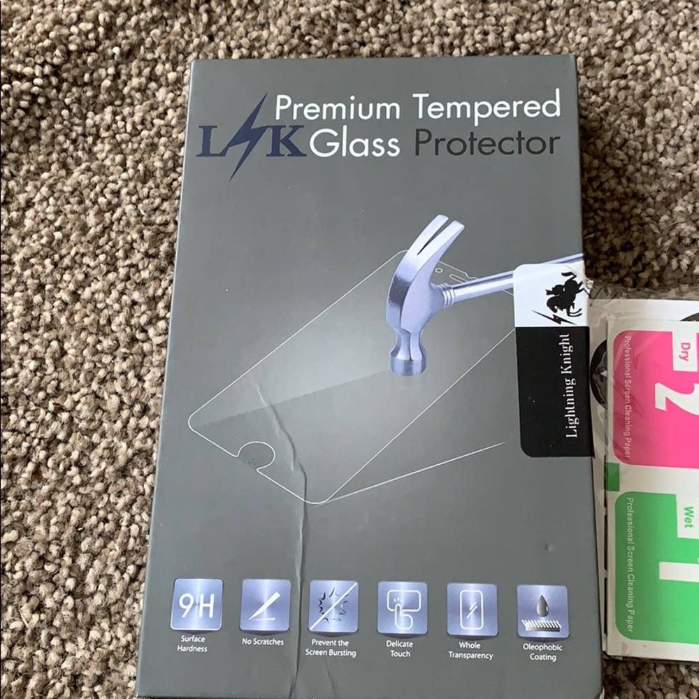 2 pack LGV20 tempered glass screen protector